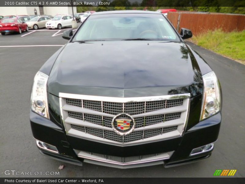 Black Raven / Ebony 2010 Cadillac CTS 4 3.6 AWD Sedan