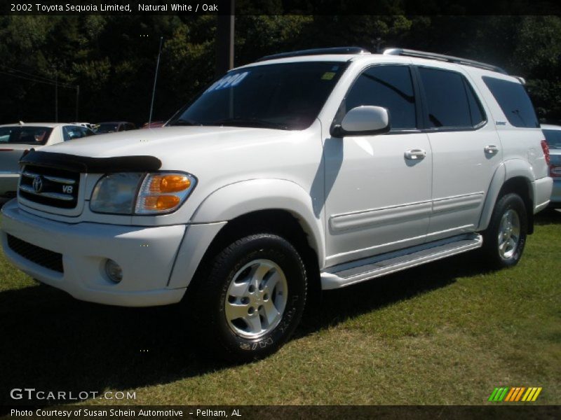 Natural White / Oak 2002 Toyota Sequoia Limited