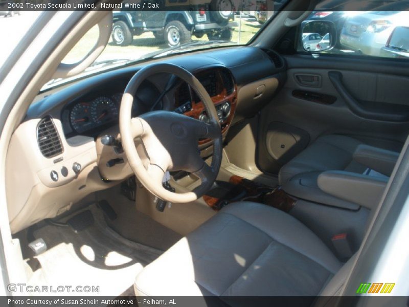 Natural White / Oak 2002 Toyota Sequoia Limited