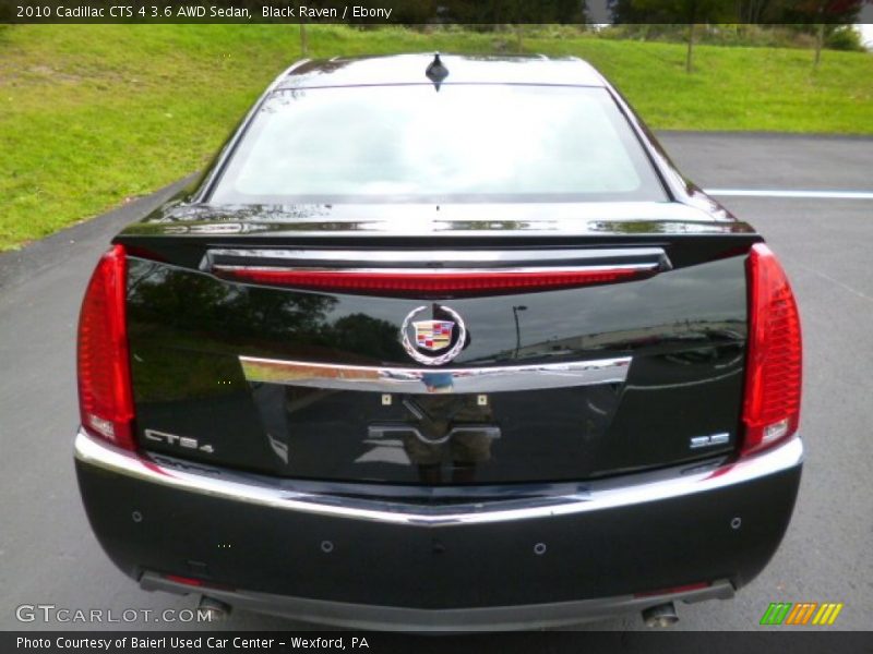 Black Raven / Ebony 2010 Cadillac CTS 4 3.6 AWD Sedan