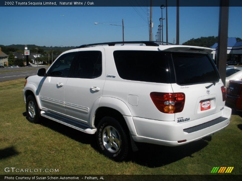 Natural White / Oak 2002 Toyota Sequoia Limited