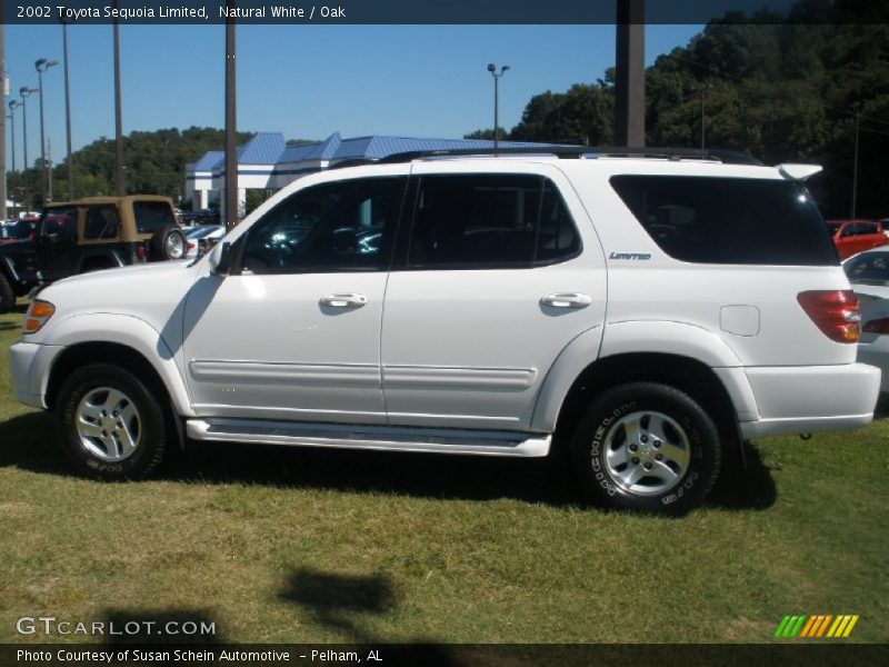 Natural White / Oak 2002 Toyota Sequoia Limited