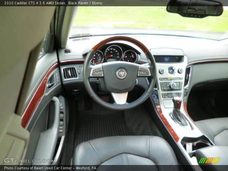 Black Raven / Ebony 2010 Cadillac CTS 4 3.6 AWD Sedan