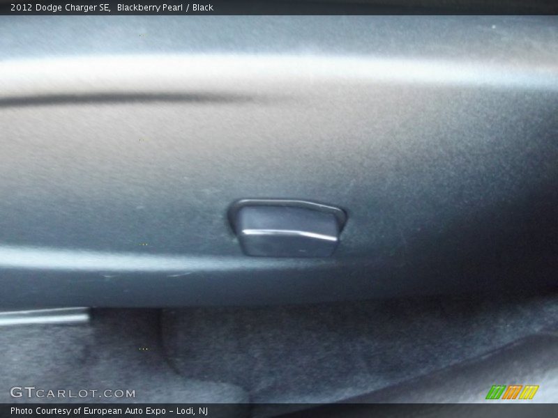 Blackberry Pearl / Black 2012 Dodge Charger SE
