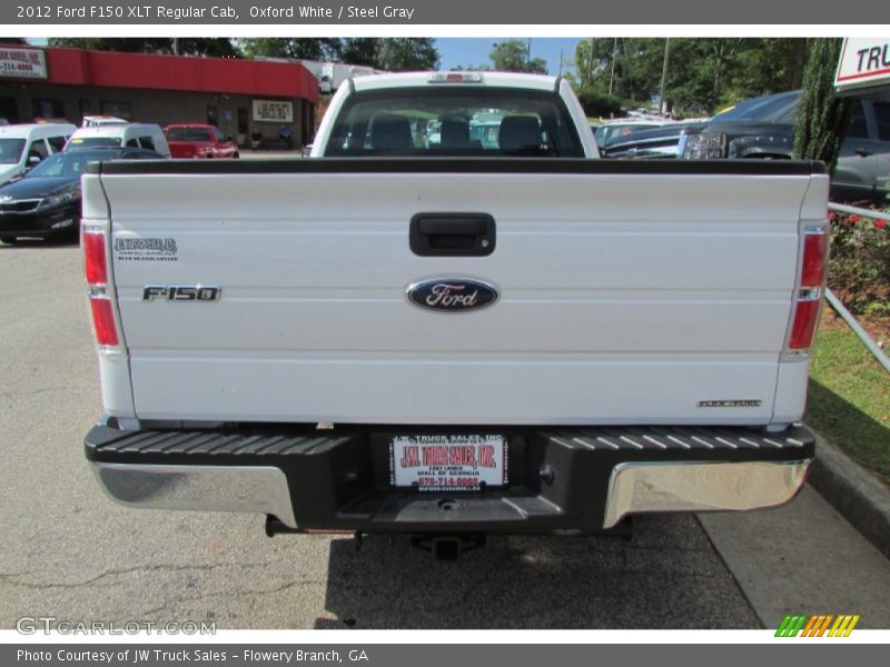 Oxford White / Steel Gray 2012 Ford F150 XLT Regular Cab