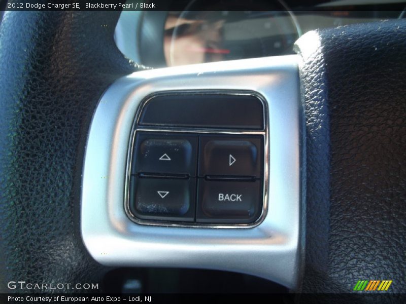 Blackberry Pearl / Black 2012 Dodge Charger SE