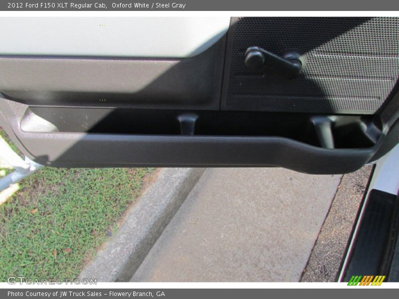 Oxford White / Steel Gray 2012 Ford F150 XLT Regular Cab