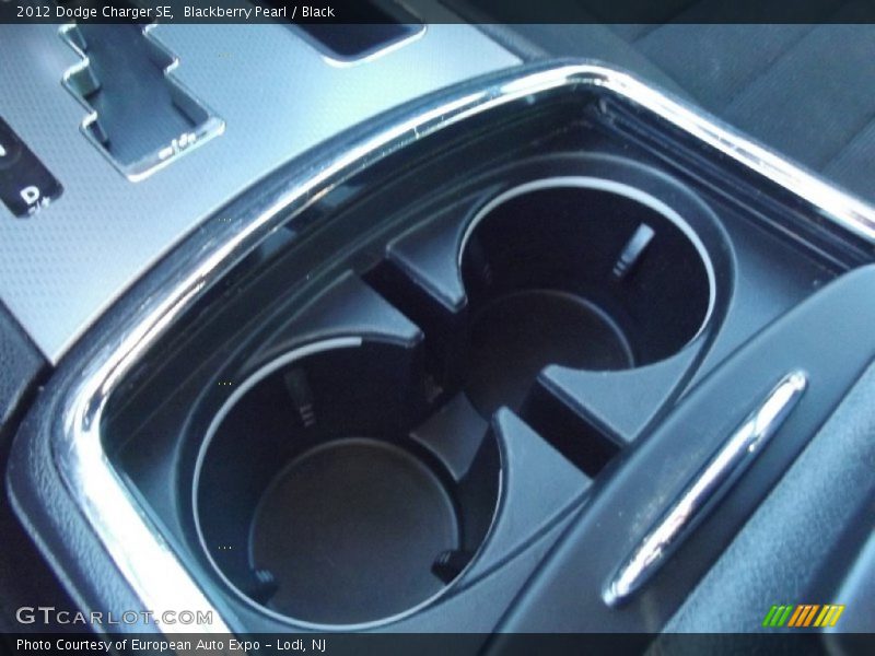Blackberry Pearl / Black 2012 Dodge Charger SE