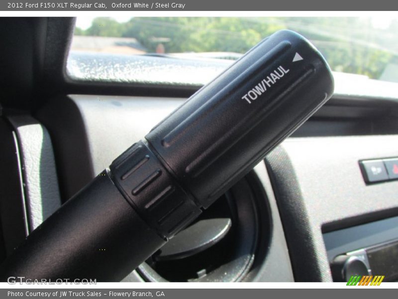 Oxford White / Steel Gray 2012 Ford F150 XLT Regular Cab