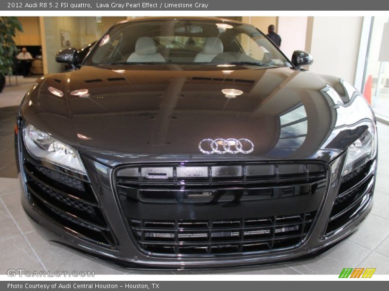 Lava Gray Pearl Effect / Limestone Gray 2012 Audi R8 5.2 FSI quattro