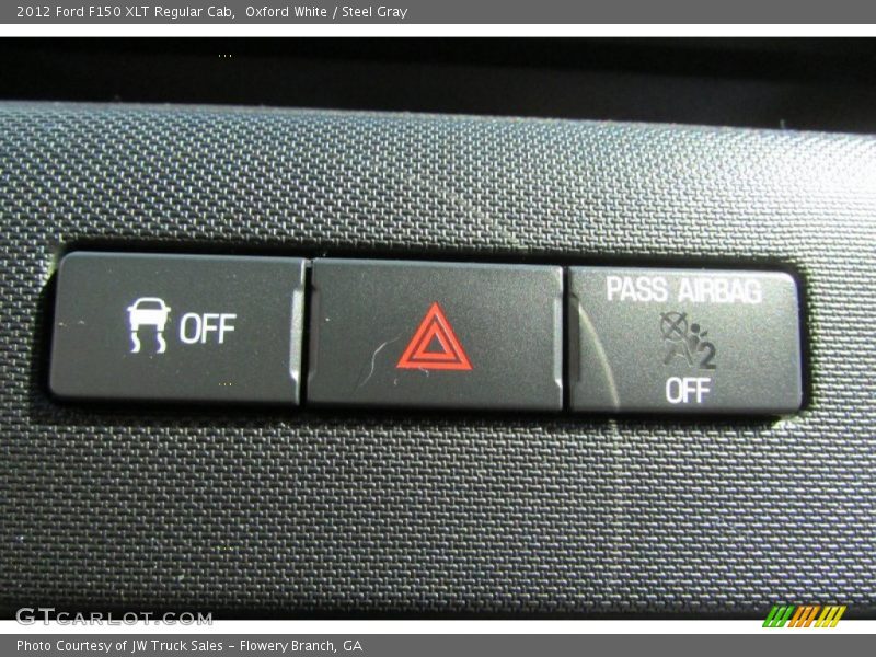 Oxford White / Steel Gray 2012 Ford F150 XLT Regular Cab