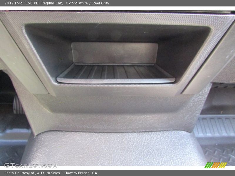 Oxford White / Steel Gray 2012 Ford F150 XLT Regular Cab