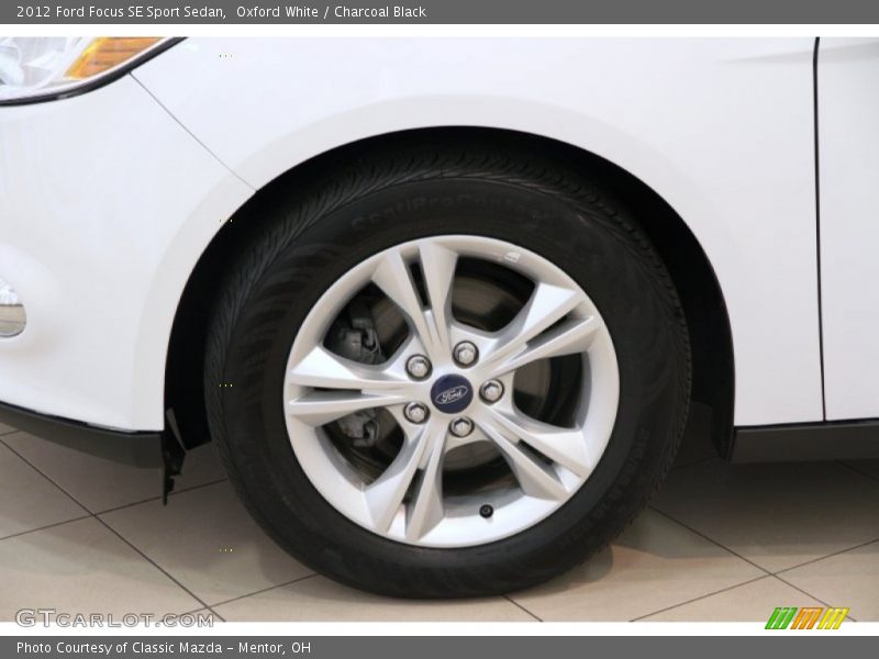 Oxford White / Charcoal Black 2012 Ford Focus SE Sport Sedan