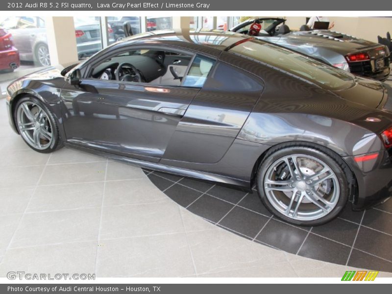 Lava Gray Pearl Effect / Limestone Gray 2012 Audi R8 5.2 FSI quattro