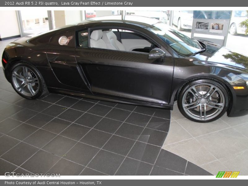 Lava Gray Pearl Effect / Limestone Gray 2012 Audi R8 5.2 FSI quattro
