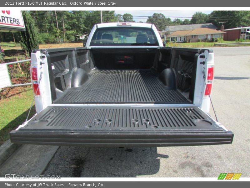 Oxford White / Steel Gray 2012 Ford F150 XLT Regular Cab
