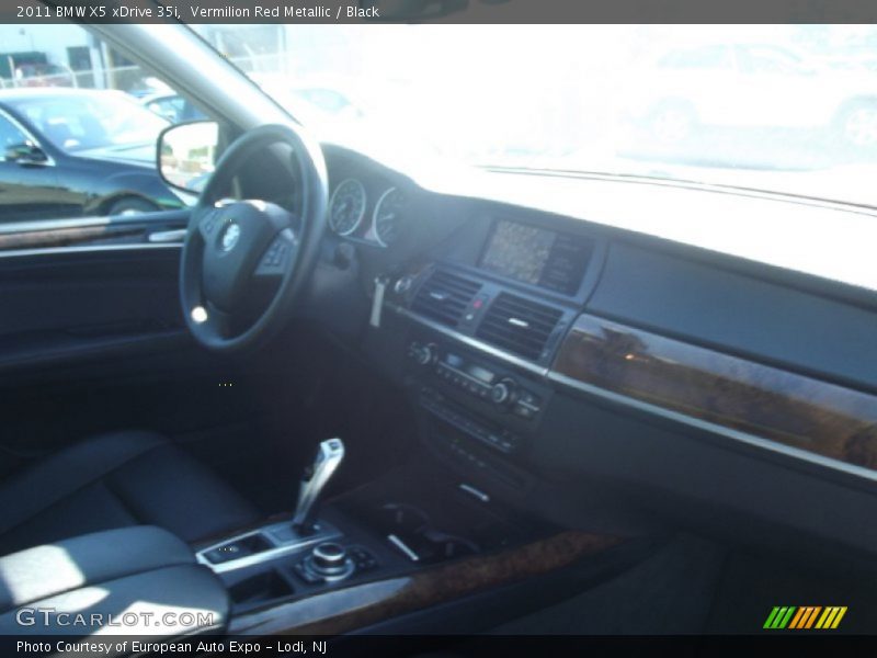 Vermilion Red Metallic / Black 2011 BMW X5 xDrive 35i