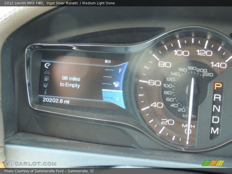 Ingot Silver Metallic / Medium Light Stone 2012 Lincoln MKX FWD