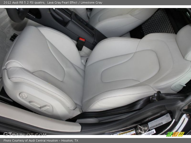 Lava Gray Pearl Effect / Limestone Gray 2012 Audi R8 5.2 FSI quattro