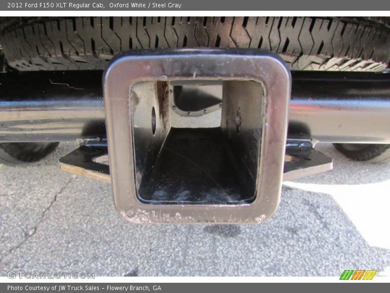 Oxford White / Steel Gray 2012 Ford F150 XLT Regular Cab