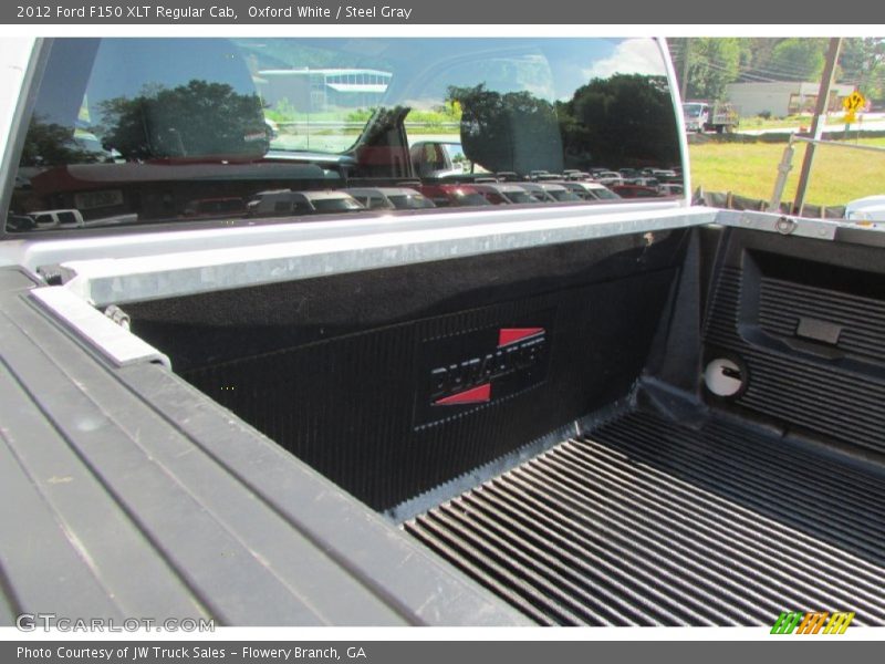 Oxford White / Steel Gray 2012 Ford F150 XLT Regular Cab