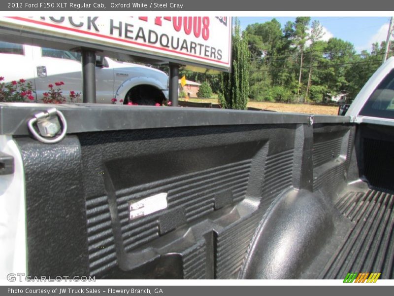 Oxford White / Steel Gray 2012 Ford F150 XLT Regular Cab