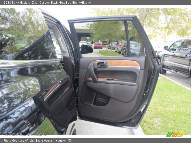 Carbon Black Metallic / Ebony/Ebony 2010 Buick Enclave CXL