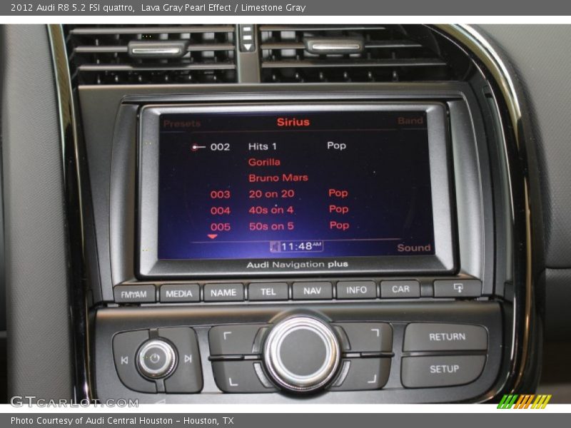 Controls of 2012 R8 5.2 FSI quattro