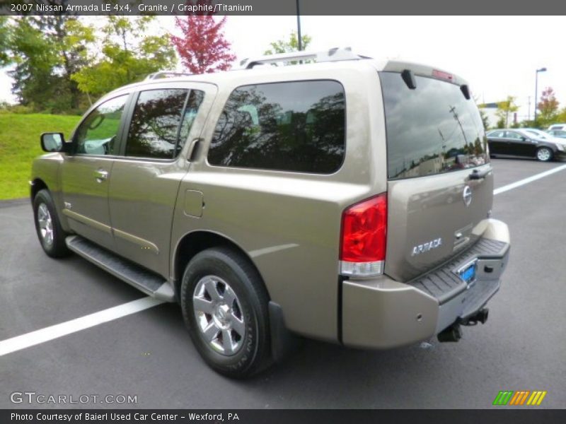 Granite / Graphite/Titanium 2007 Nissan Armada LE 4x4