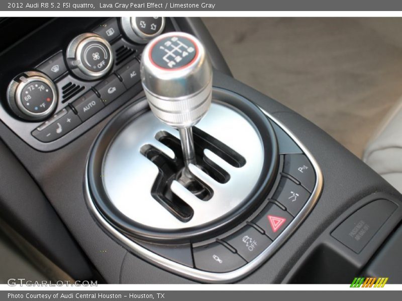  2012 R8 5.2 FSI quattro 6 Speed Manual Shifter