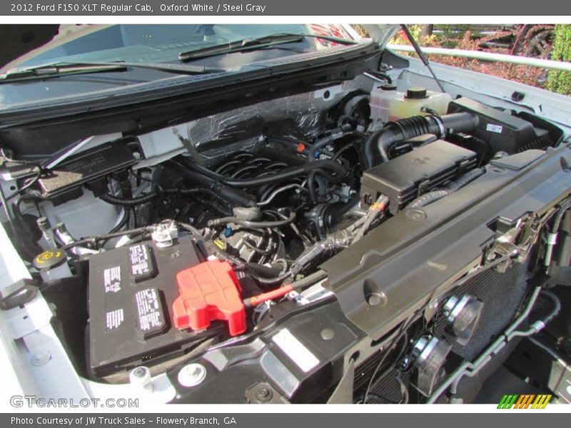 Oxford White / Steel Gray 2012 Ford F150 XLT Regular Cab
