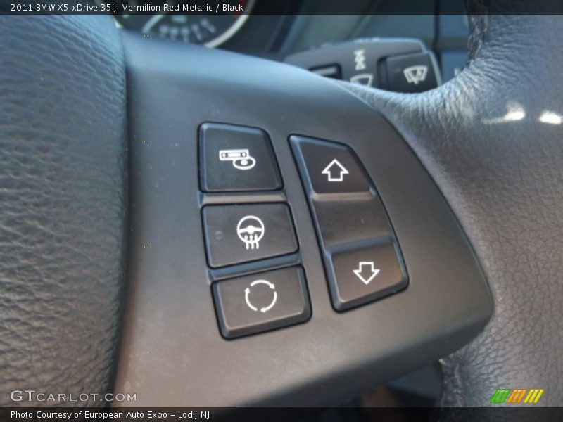 Vermilion Red Metallic / Black 2011 BMW X5 xDrive 35i