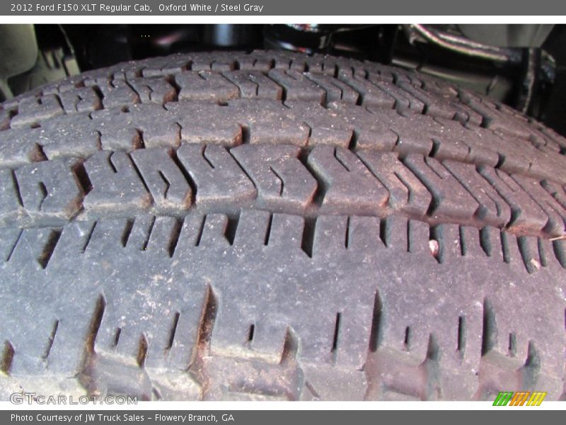 Oxford White / Steel Gray 2012 Ford F150 XLT Regular Cab