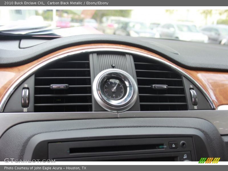 Carbon Black Metallic / Ebony/Ebony 2010 Buick Enclave CXL