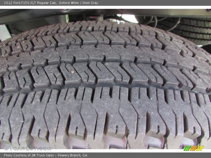 Oxford White / Steel Gray 2012 Ford F150 XLT Regular Cab