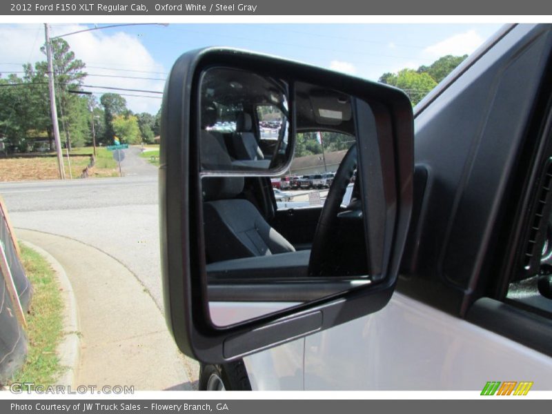 Oxford White / Steel Gray 2012 Ford F150 XLT Regular Cab