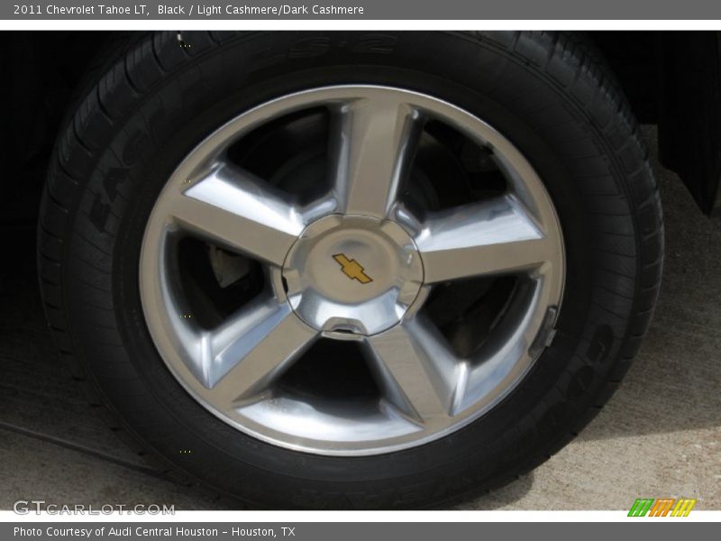 Black / Light Cashmere/Dark Cashmere 2011 Chevrolet Tahoe LT