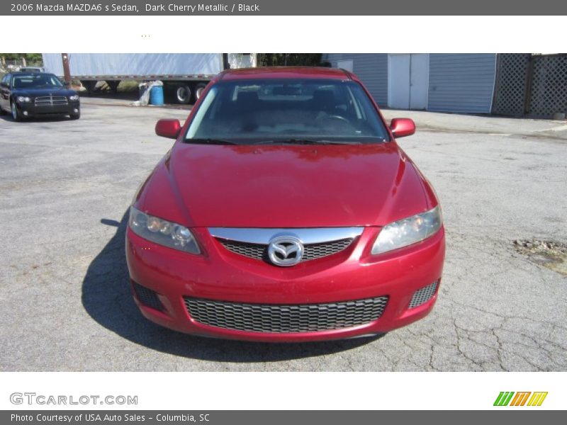 Dark Cherry Metallic / Black 2006 Mazda MAZDA6 s Sedan