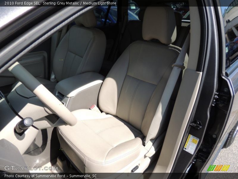 Sterling Grey Metallic / Medium Light Stone 2010 Ford Edge SEL