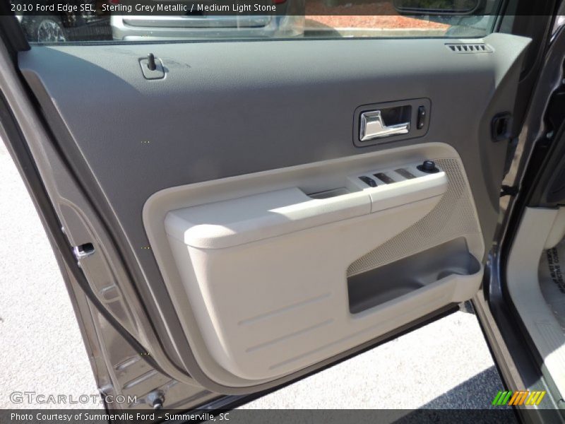 Sterling Grey Metallic / Medium Light Stone 2010 Ford Edge SEL