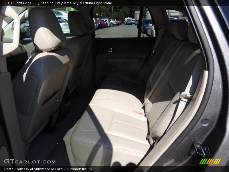 Sterling Grey Metallic / Medium Light Stone 2010 Ford Edge SEL
