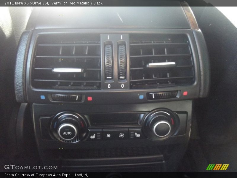 Vermilion Red Metallic / Black 2011 BMW X5 xDrive 35i