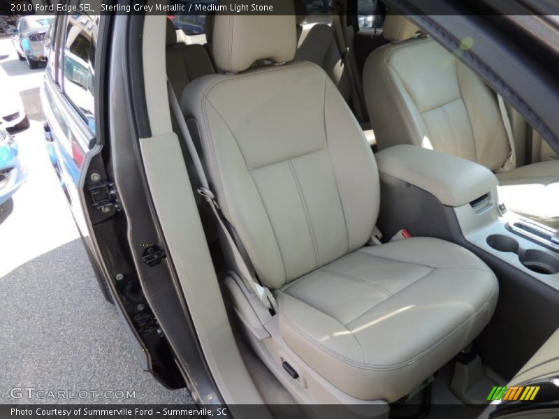 Sterling Grey Metallic / Medium Light Stone 2010 Ford Edge SEL