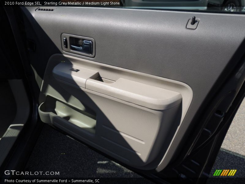 Sterling Grey Metallic / Medium Light Stone 2010 Ford Edge SEL