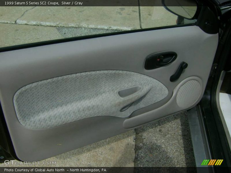 Silver / Gray 1999 Saturn S Series SC2 Coupe