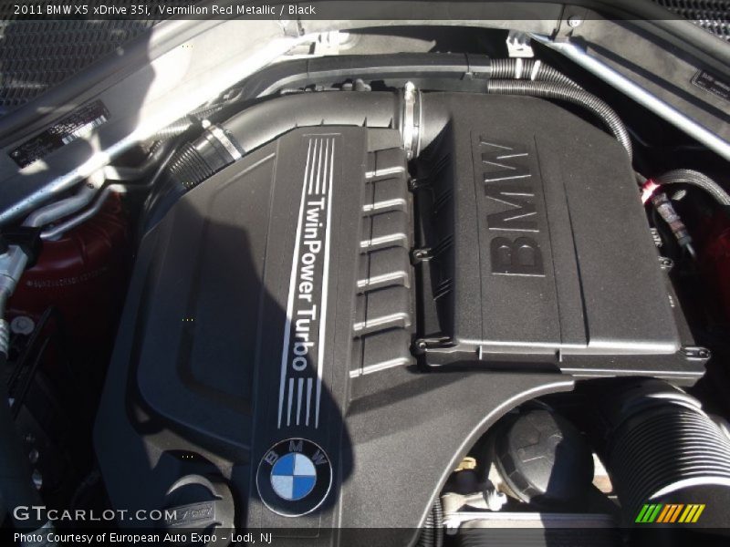 Vermilion Red Metallic / Black 2011 BMW X5 xDrive 35i