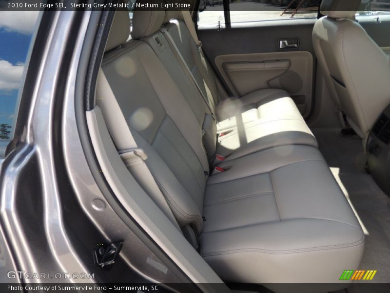 Sterling Grey Metallic / Medium Light Stone 2010 Ford Edge SEL
