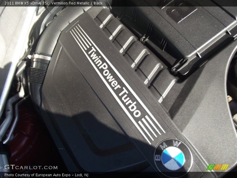 Vermilion Red Metallic / Black 2011 BMW X5 xDrive 35i