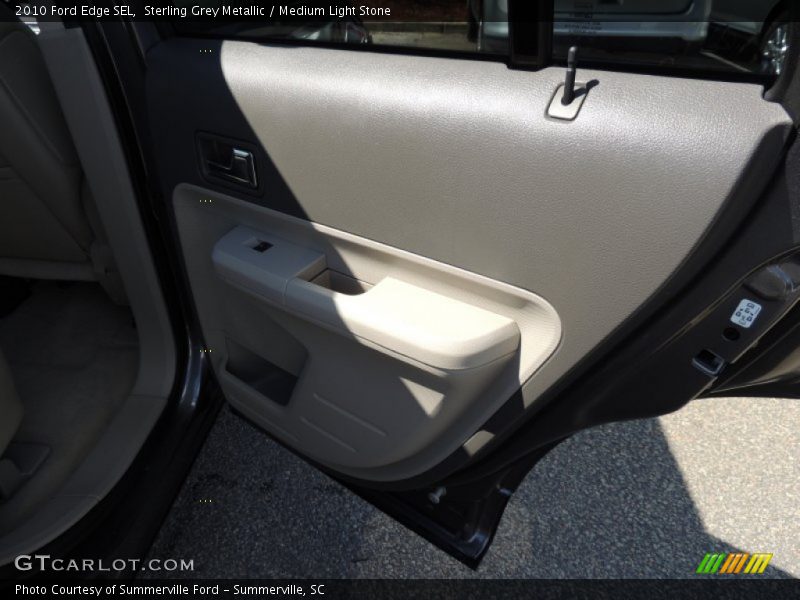 Sterling Grey Metallic / Medium Light Stone 2010 Ford Edge SEL