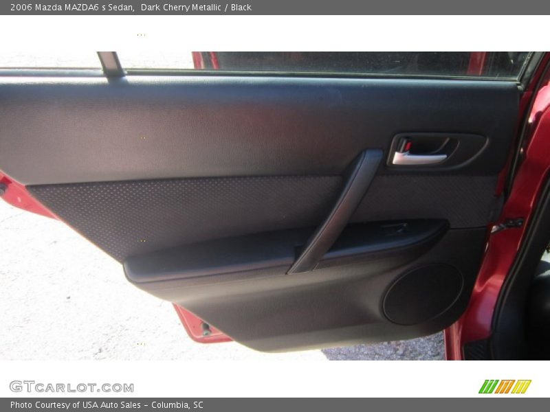 Dark Cherry Metallic / Black 2006 Mazda MAZDA6 s Sedan